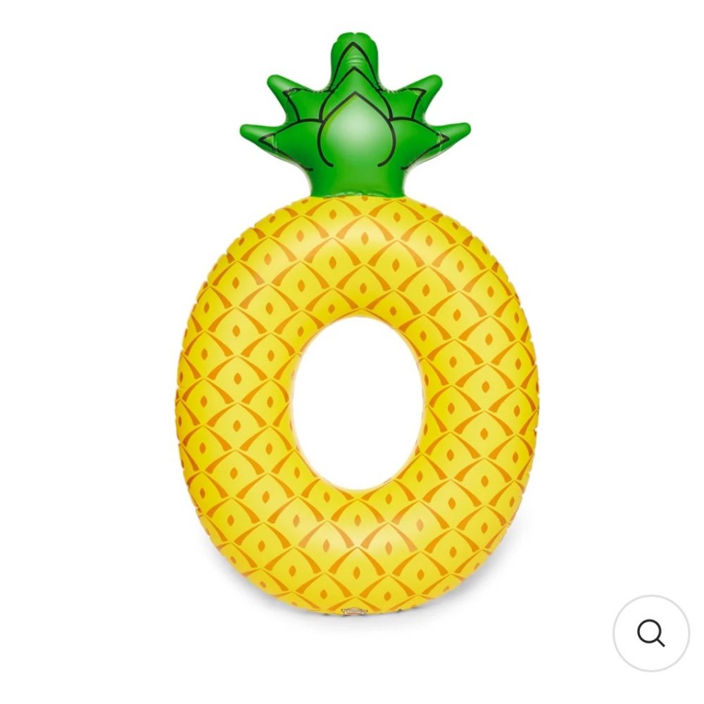 NWT BIgMouth Inc Giant Pineapple Pool Float
Raft Inflatable 6' - never used